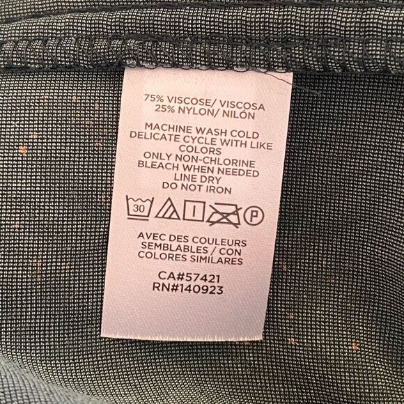 NWT Loft Women's Halter Top Size XS Floral Velvet Shirred Green Red Coquette - Picture 13 of 13